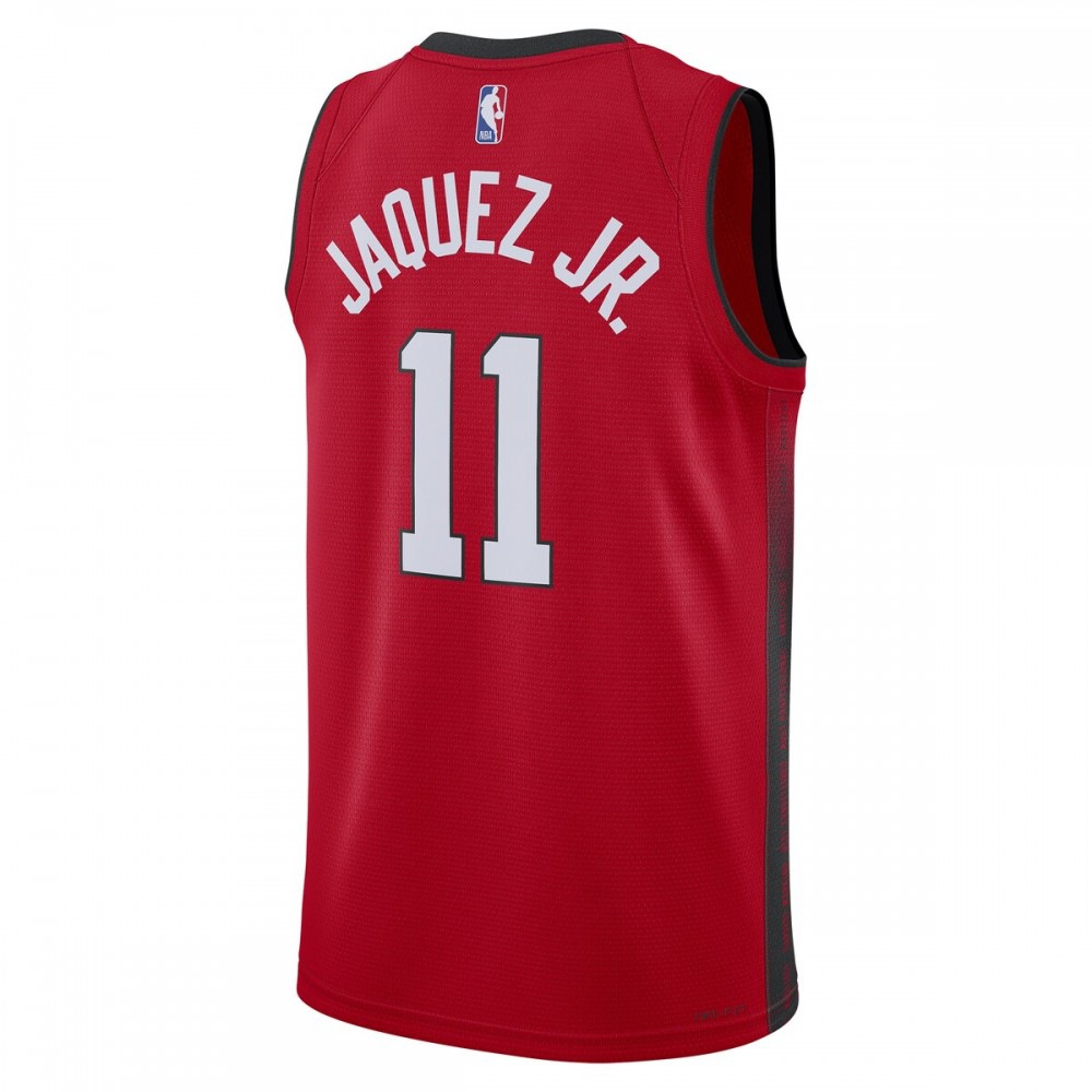 Jaime Jaquez Jr. Miami Heat Unisex 2024/25 Swingman Player Jersey - City Edition - Red-Pro Kit Vault | Brand New 26/27 Sports Jerseys